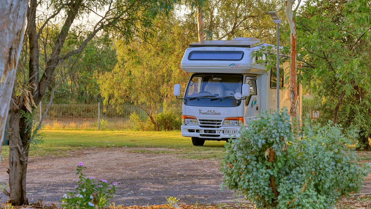 Cunnamulla Tourist Park unpowered camp sites